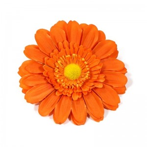 AB-114 Ansteckblume Gerbera, orange, 12,5 cm_a