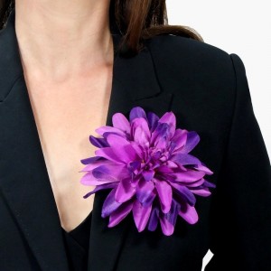 AB-120 Ansteckblume Dahlie, violett, 15 cm_b