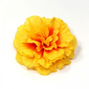 AB-128 Ansteckblume Nelke, gelb-orange, 9 cm_a