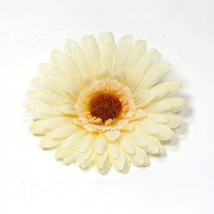 AB-129 Ansteckblume Gerbera, cremeweiss, 10 cm_a