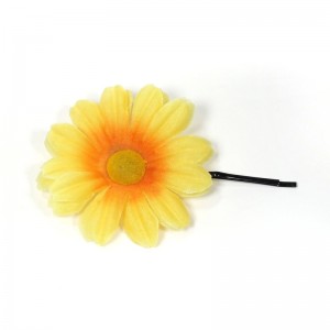 AB-160 Haarblüte Sommerblume, gelb, 5,5 cm_a
